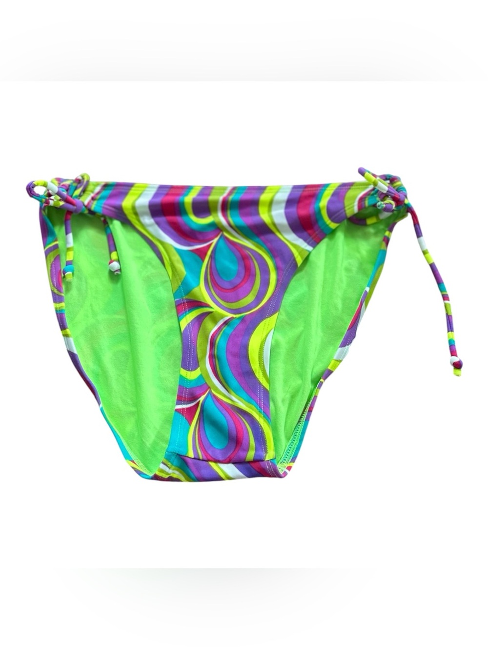 🆕Arizona Jean Company Neon Green Bikini Bottom- Women's Swimwear